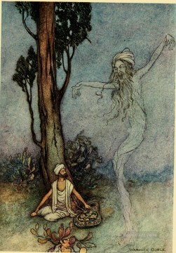  tales Painting - Warwick Goble Falk Tales of Bengal 11 from India